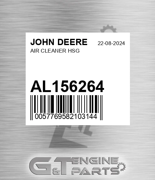 AL156264 Air Cleaner Hsg for JOHN DEERE
