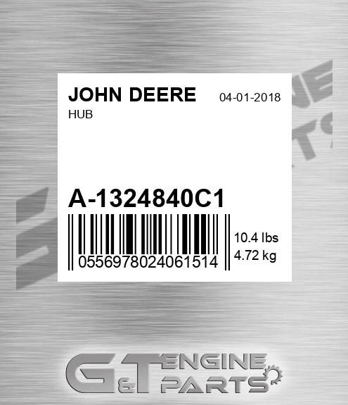 A-1324840C1 Hub for JOHN DEERE