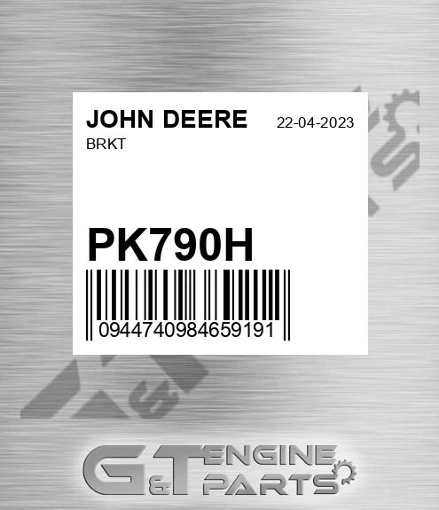 PK790H Brkt for JOHN DEERE