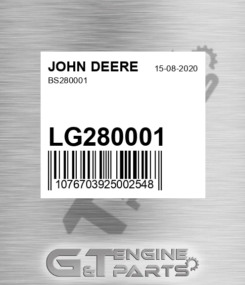 LG280001 Bs280001 for JOHN DEERE