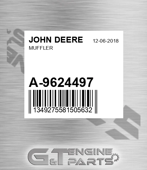 A-9624497 Muffler for JOHN DEERE