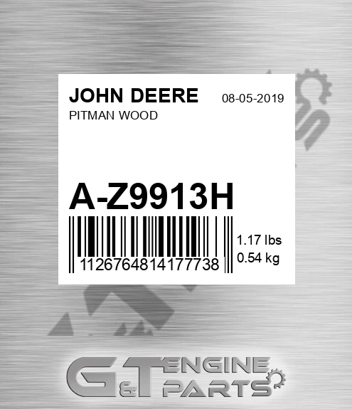 A-Z9913H Pitman Wood for JOHN DEERE