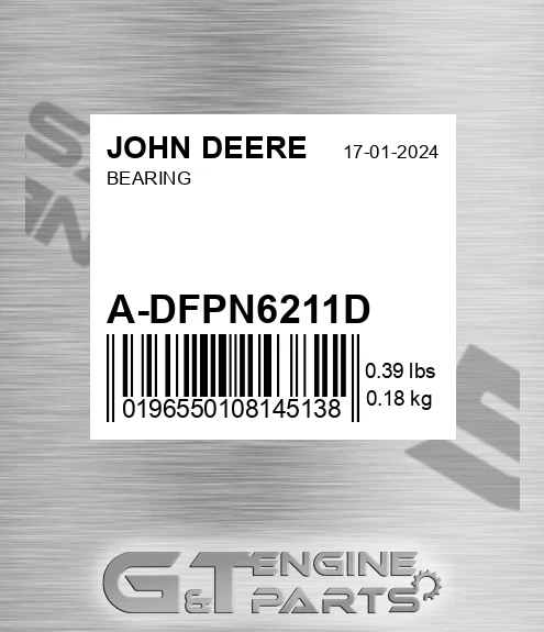 A-DFPN6211D Bearing for JOHN DEERE