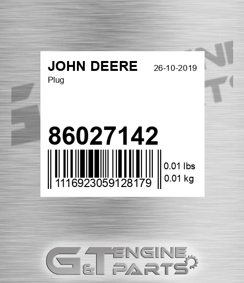 86027142 Plug