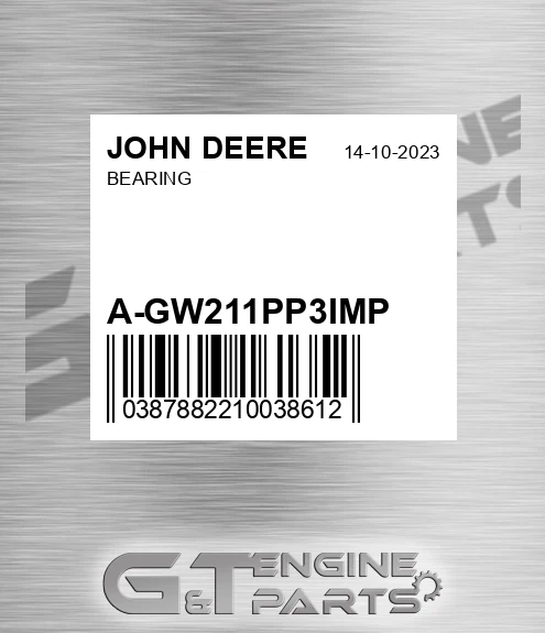 A-GW211PP3IMP Bearing for JOHN DEERE