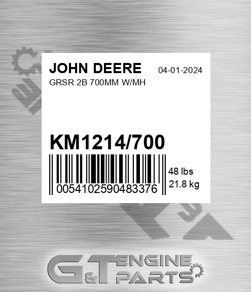 KM1214/700 Grsr 2b 700mm W/mh