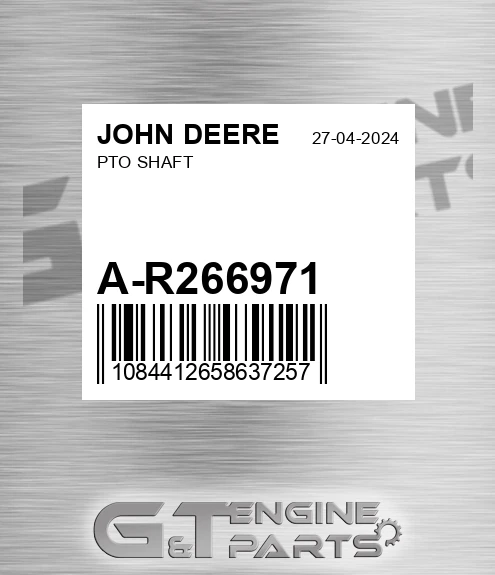 A-R266971 Pto Shaft