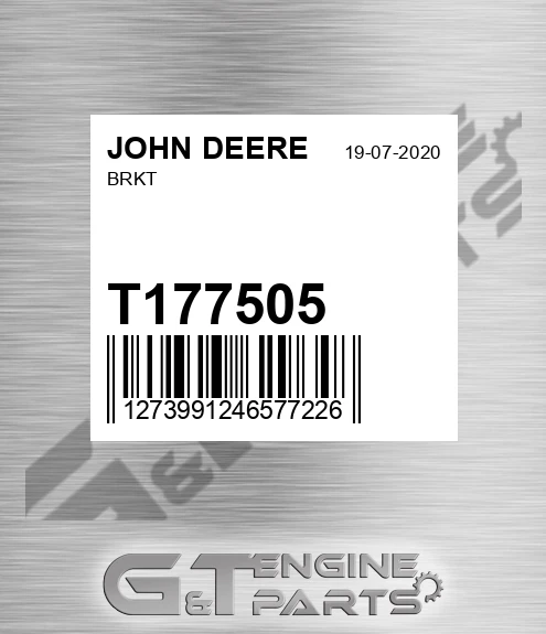 T177505 Brkt for JOHN DEERE