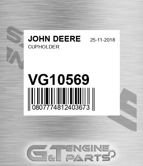 VG10569 Cupholder for JOHN DEERE