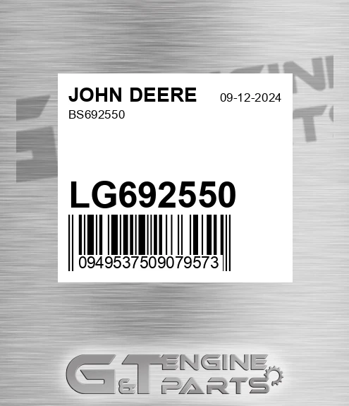 LG692550 Bs692550 for JOHN DEERE