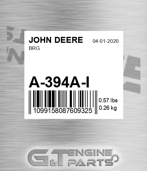 A-394A-I Brg for JOHN DEERE