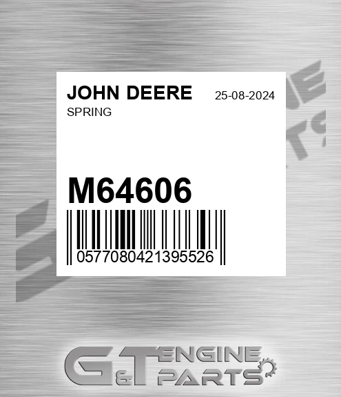 M64606 Spring for JOHN DEERE