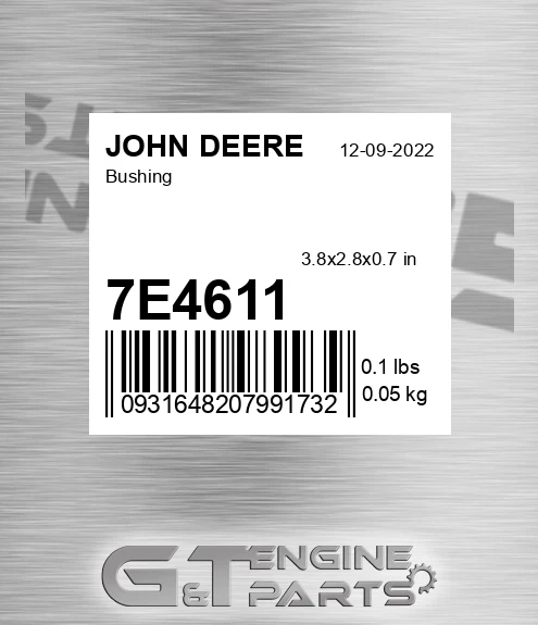 7E4611 Bushing