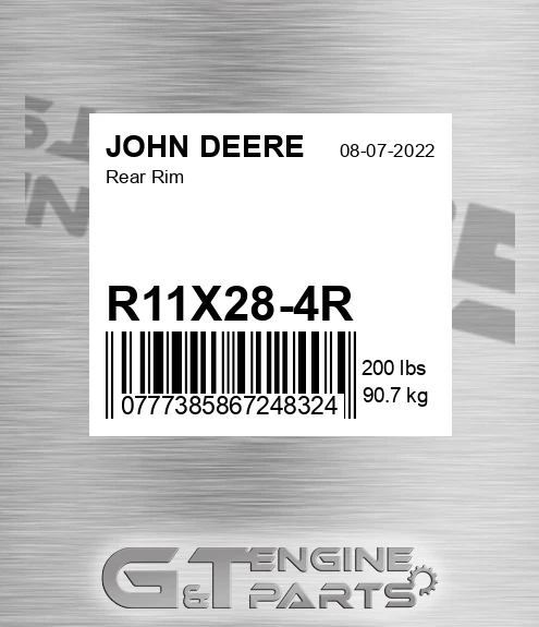 R11X28-4R Rear Rim for JOHN DEERE