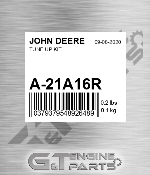 A-21A16R Tune Up Kit for JOHN DEERE