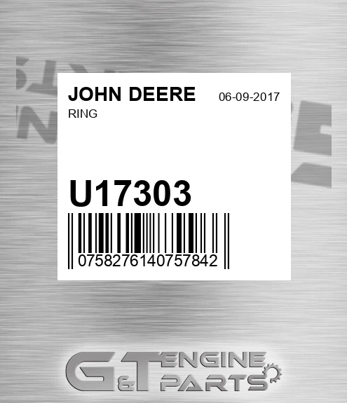U17303 Ring for JOHN DEERE