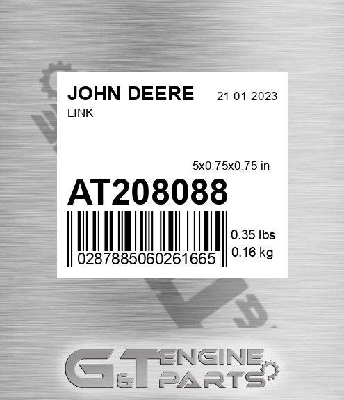 AT208088 Link for JOHN DEERE