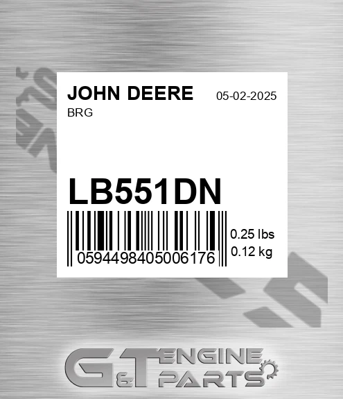 LB551DN JOHN DEERE Brg