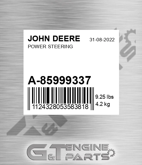 A-85999337 Power Steering for JOHN DEERE