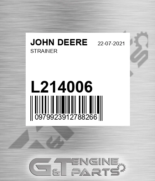 L214006 Strainer