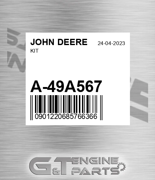 A-49A567 Kit for JOHN DEERE