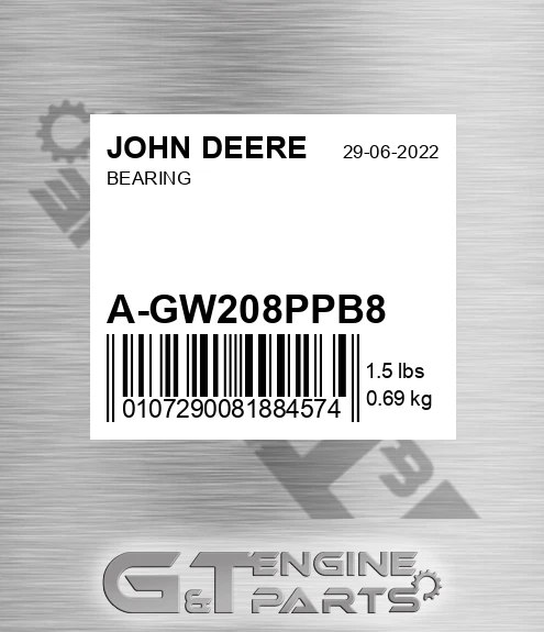 A-GW208PPB8 Bearing for JOHN DEERE