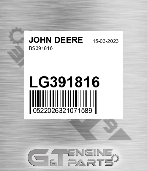 LG391816 Bs391816 for JOHN DEERE