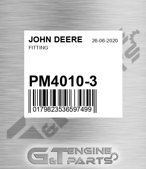 PM4010-3 Fitting for JOHN DEERE