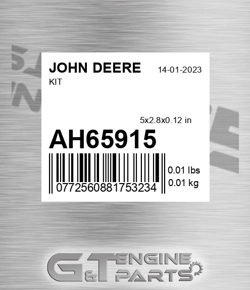 AH65915 Kit for JOHN DEERE