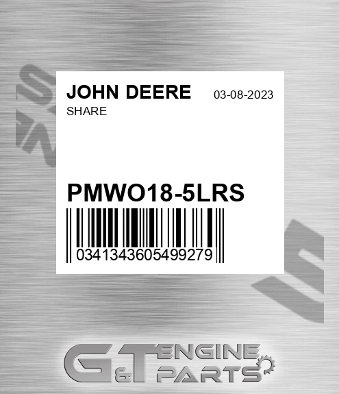 PMWO18-5LRS Share for JOHN DEERE