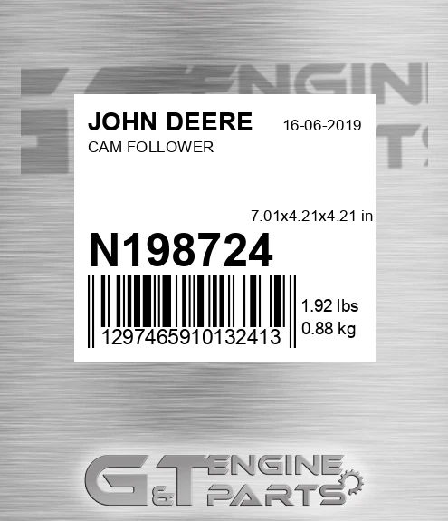 N198724 Cam Follower for JOHN DEERE