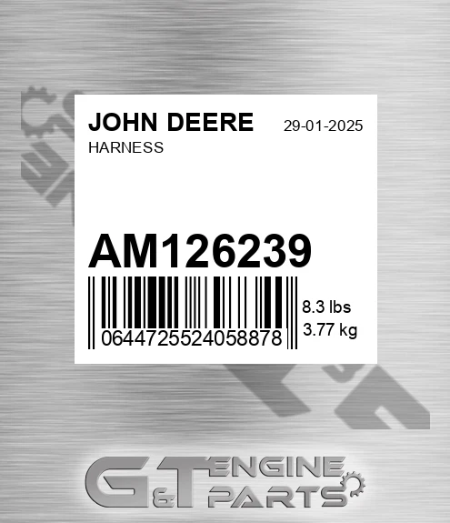 AM126239 Harness for JOHN DEERE