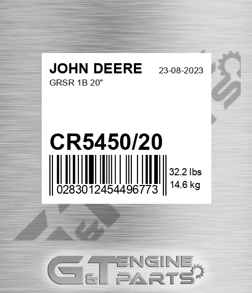 CR5450/20 Grsr 1b 20" for JOHN DEERE