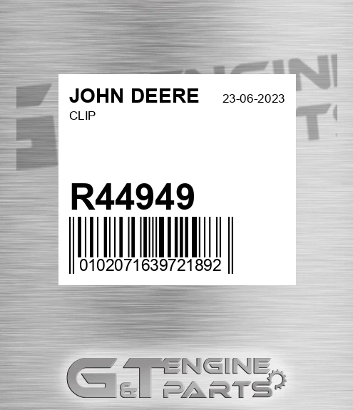 R44949 Clip for JOHN DEERE