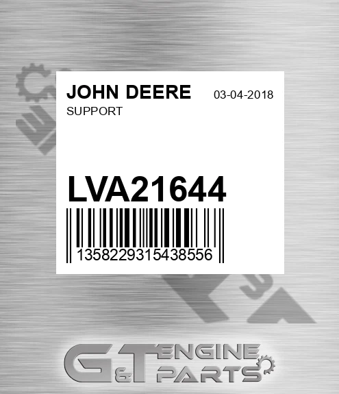 LVA21644 Support for JOHN DEERE