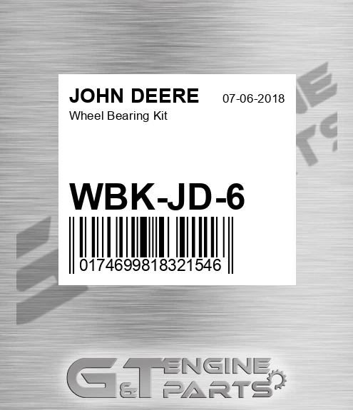 WBK-JD-6 Wheel Bearing Kit for JOHN DEERE