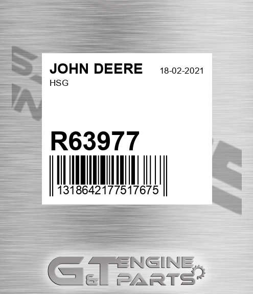 R63977 Hsg for JOHN DEERE