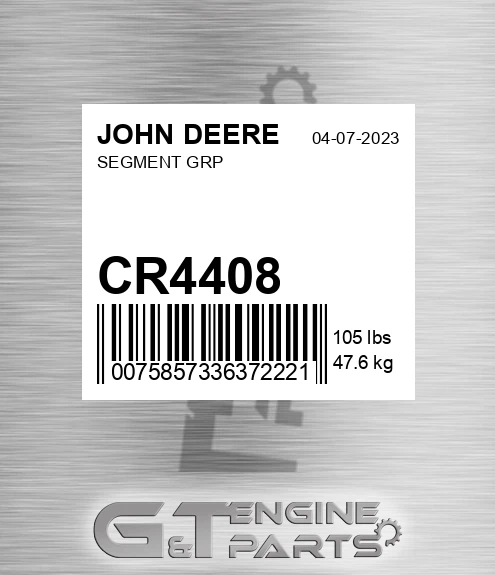 CR4408 Segment Grp