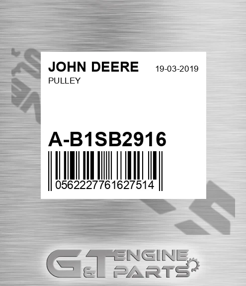 A-B1SB2916 Pulley for JOHN DEERE