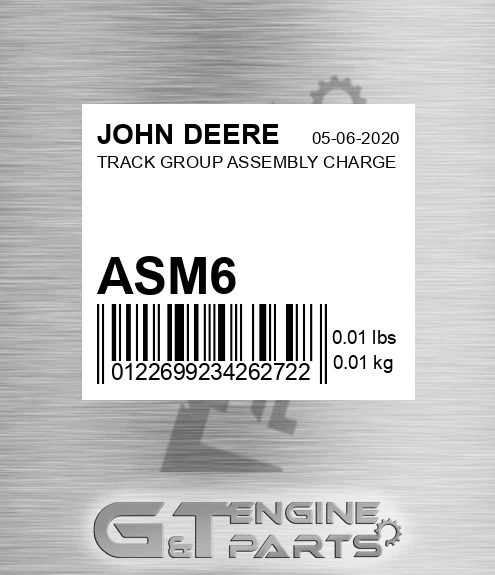 ASM6 Track Group Assembly Charge