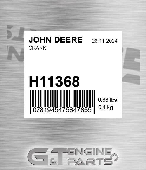 H11368 Crank