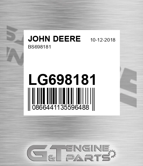 LG698181 Bs698181 for JOHN DEERE