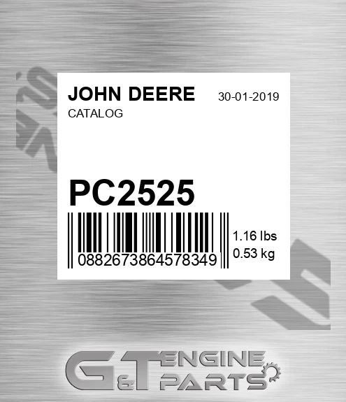 PC2525 JOHN DEERE Catalog