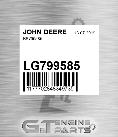 LG799585 Bs799585 for JOHN DEERE