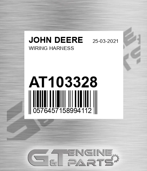AT103328 JOHN DEERE Wiring Harness