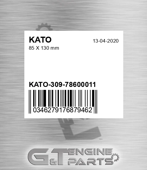 -309-78600011 85 X 130 Mm