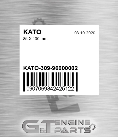 -309-96000002 85 X 130 Mm
