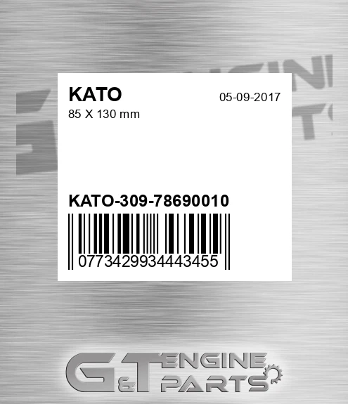 -309-78690010 85 X 130 Mm