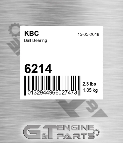 6214 KBC Ball Bearing