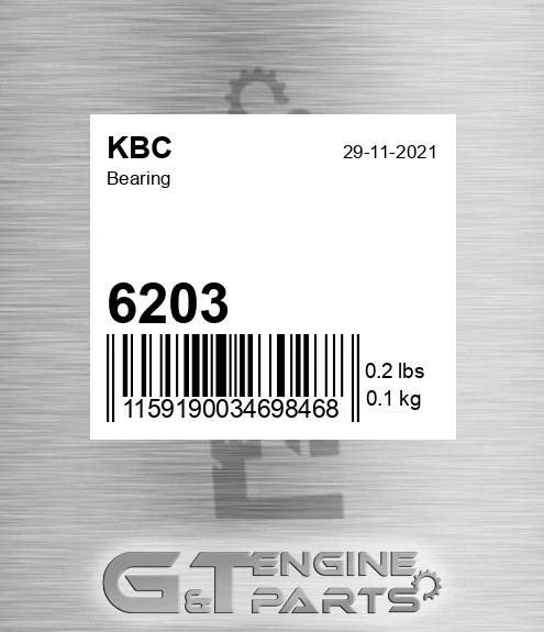 6203 Bearing
